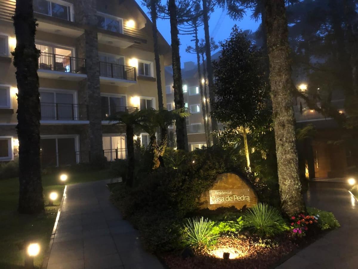 Excelente Apartamento Em Gramado/Rs No Condominio Casa De Pedra Екстер'єр фото